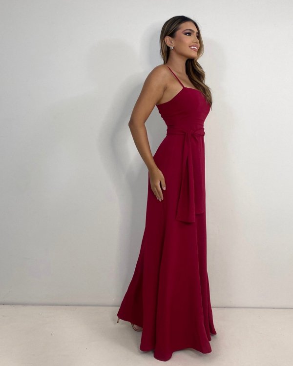 Vestido Lina - Marsala - Imagem 4