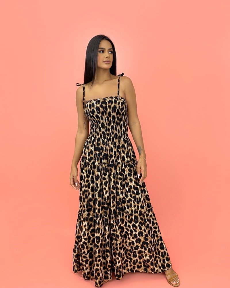 Vestido Gabriela - Animal Print - Image 1