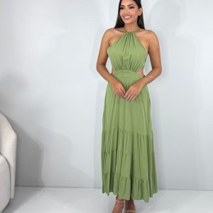 Vestido Estefane - Folhagem - Image 4