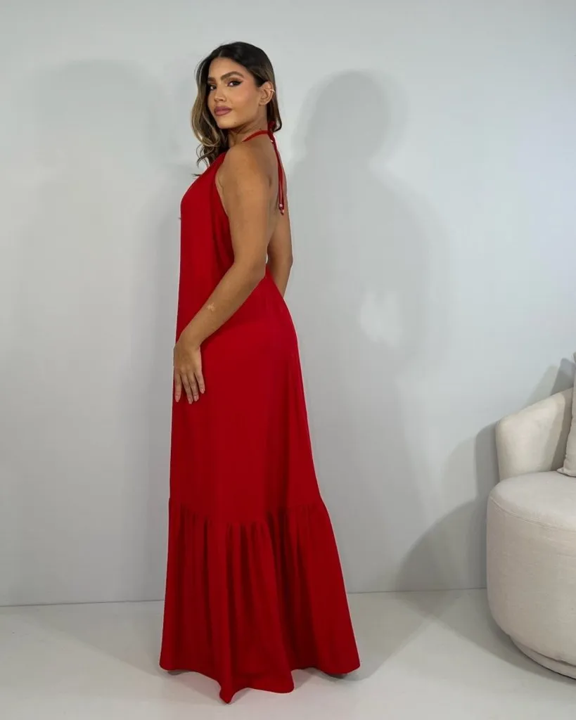 Vestido Brenda - Vermelho