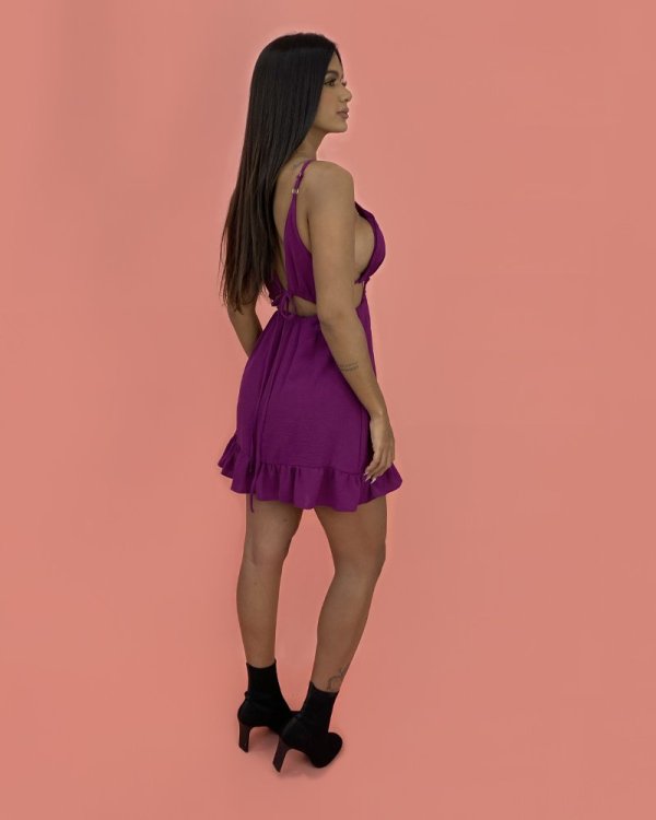 Vestido Nicole - Roxo - Imagem 2