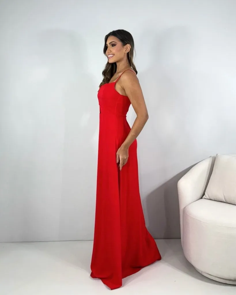 Vestido Lanna - Vermelho