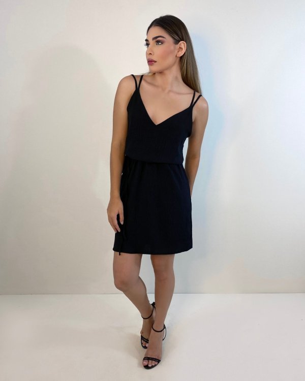 Vestido Isis - Preto