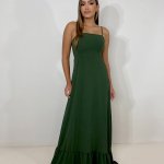 Vestido Amelie - Verde Militar