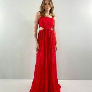 Vestido Pérola - Vermelho - Image 2
