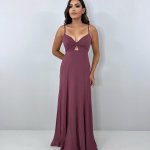 Vestido Eliana - Marrom