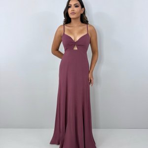 Vestido Eliana - Marrom - Image 11