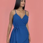 Macaquinho Paola - Azul Petróleo