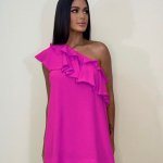 Vestido Lorrane - Fúcsia