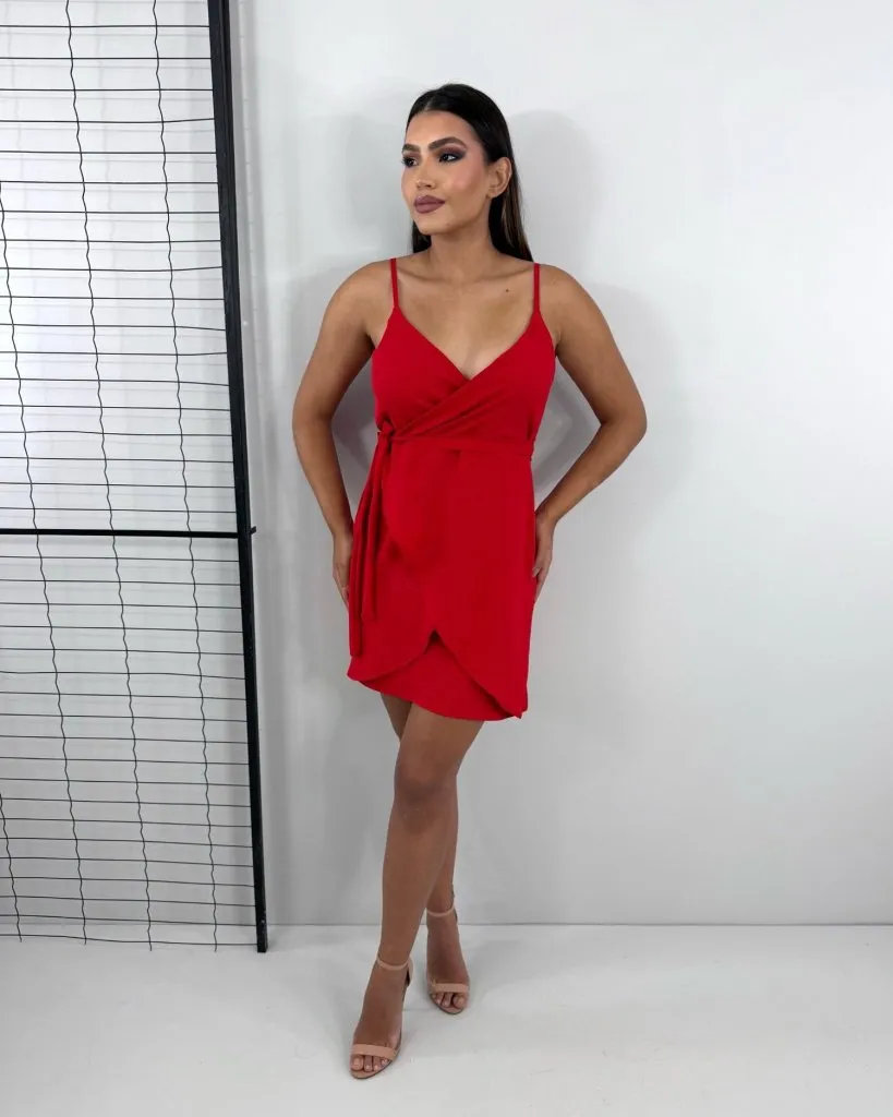 Vestido Anastasia - Vermelho, foto 4