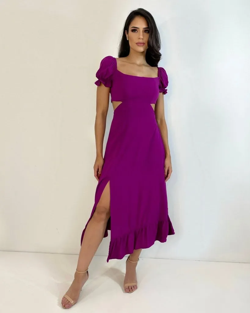 Vestido Jasmin - Roxo