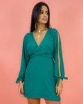 Vestido Marília – Verde Amazônia