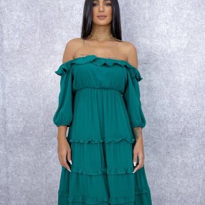 Vestido Angélica - Verde Amazônia - Image 1