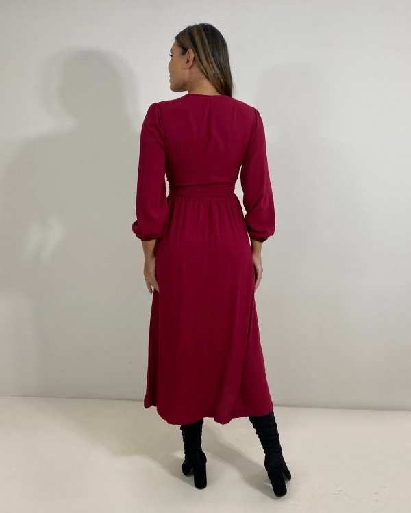 Vestido Clara - Marsala - Imagem 4