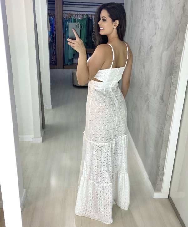 Vestido Laise - Branco - Imagem 2