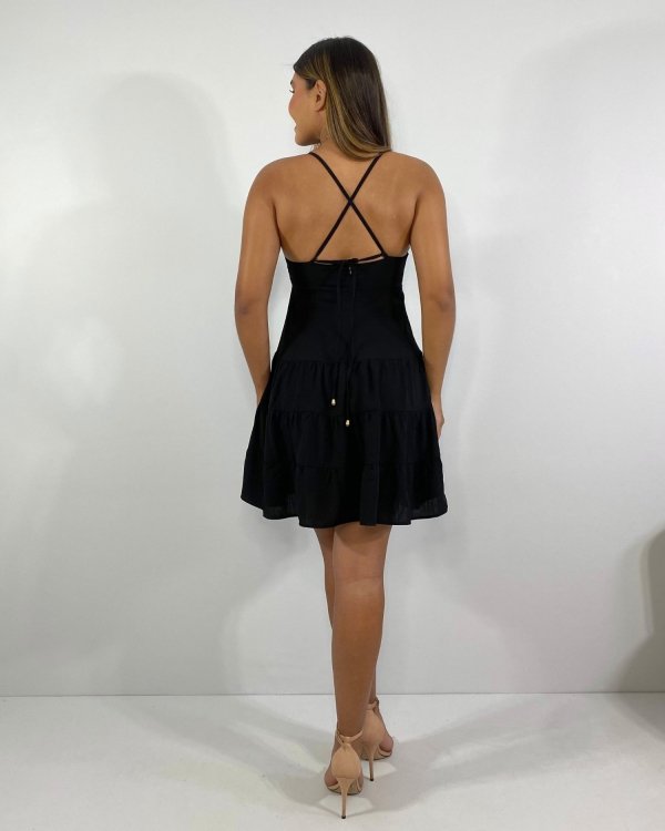 Vestido Chloe - Preto - Imagem 5