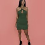 Vestido Mel - Verde Militar