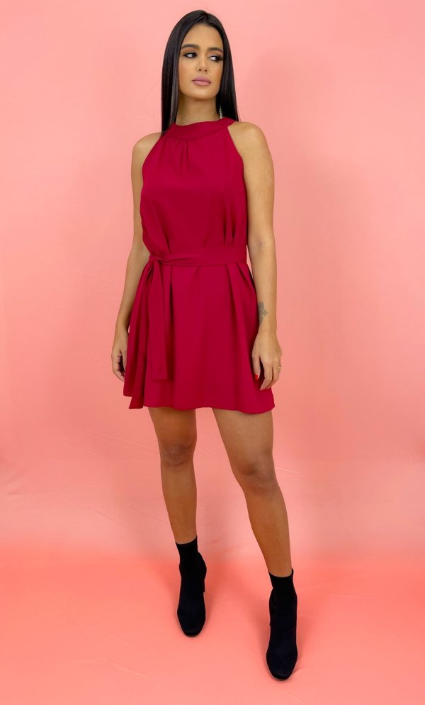 Vestido Daiane - Marsala - Imagem 4