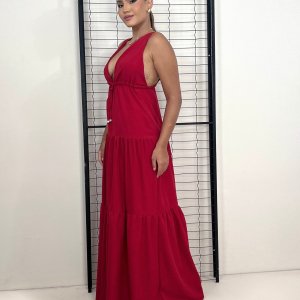 Vestido Ramona - Vermelho - Image 2