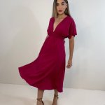 Vestido Marcela - Cereja