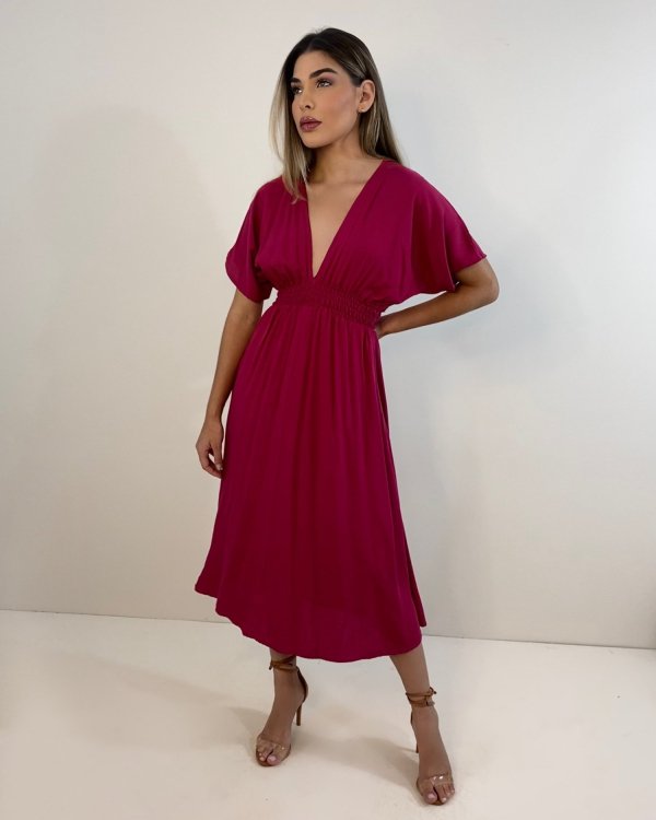 Vestido Marcela - Cereja - Imagem 2