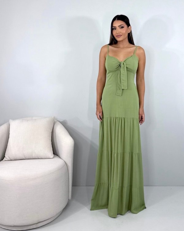 Vestido Camila - Folhagem - Imagem 6
