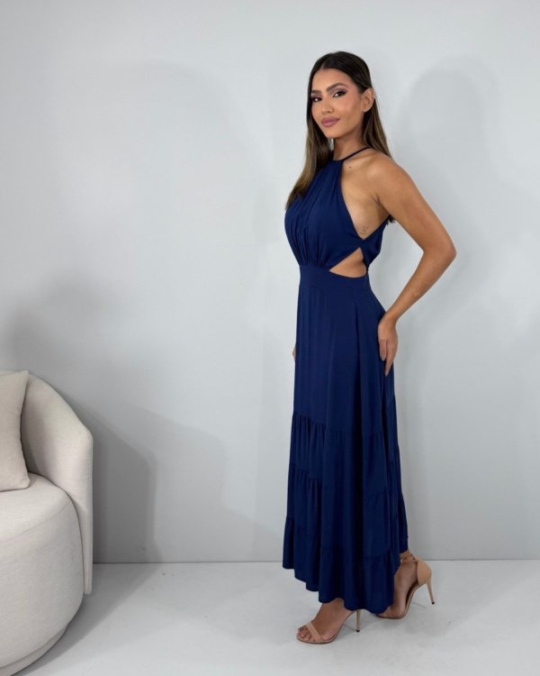 Vestido Estefane - Azul Marinho - Imagem 4