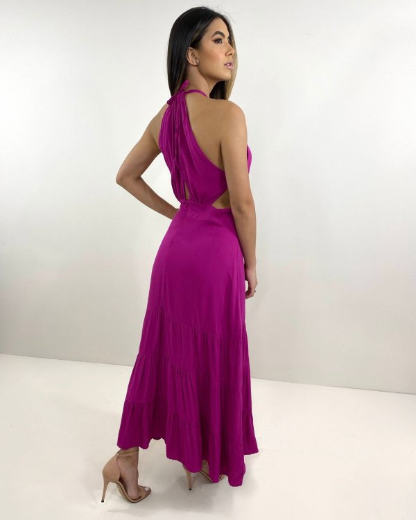 Vestido Estefane - Fúcsia - Imagem 2
