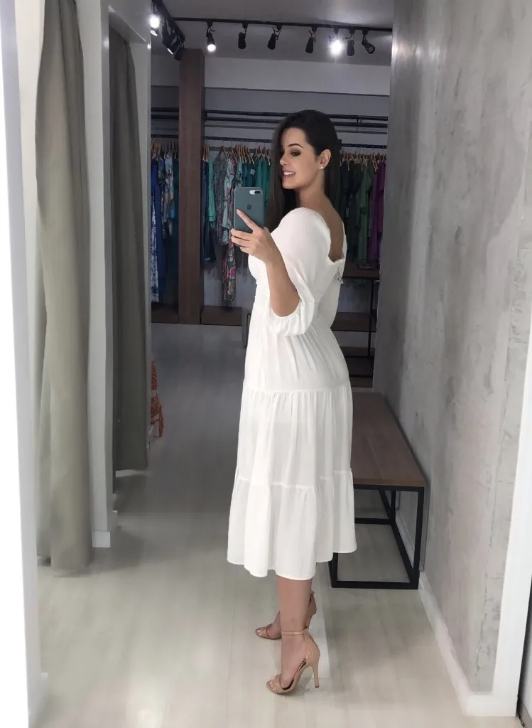 Vestido Juliana - Offwhite