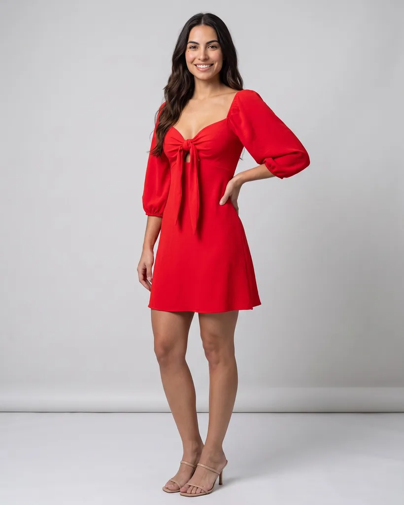 Vestido Tatiane - Vermelho, foto 2