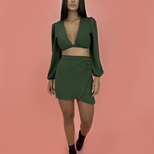 Saia Simone - Verde Militar - Image 3