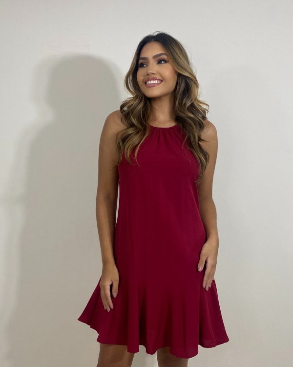 Vestido Regina - Marsala