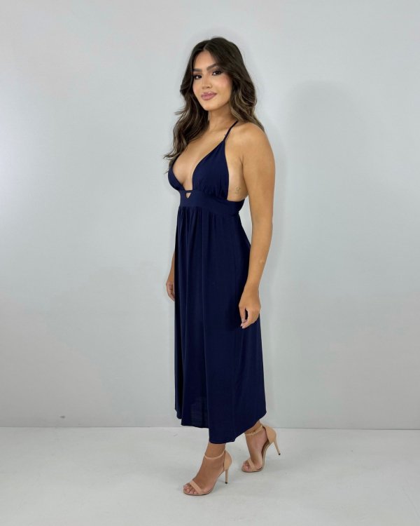 Vestido Heloína - Azul Marinho - Imagem 2