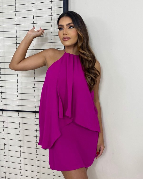 Vestido Tiffany - Fúcsia - Imagem 2