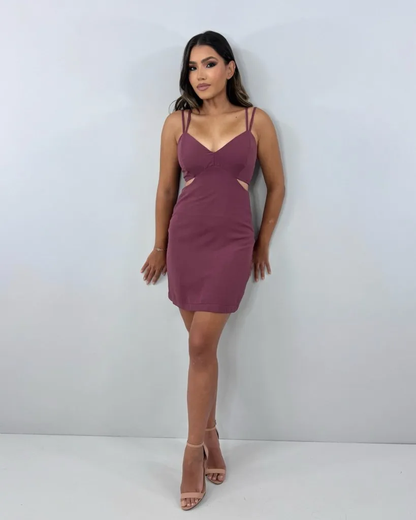 Vestido Leslie - Marrom
