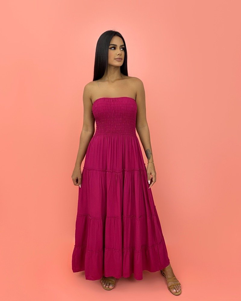 Vestido Gabriela - Cereja - Image 1