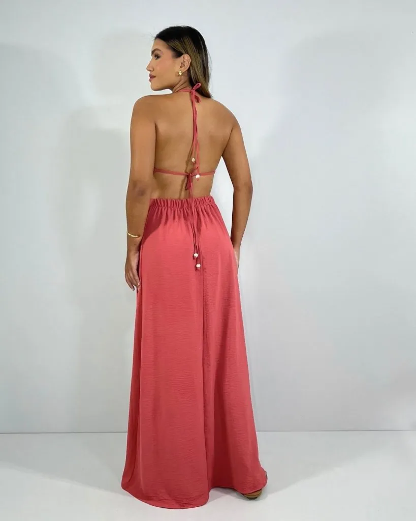 Vestido Melinda - Rosê, foto 4