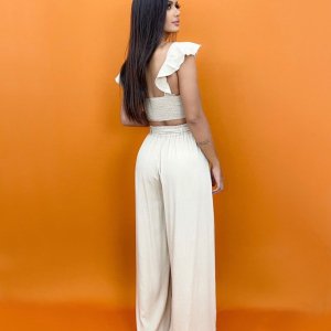 Calça Pantalona - Nude - Image 2