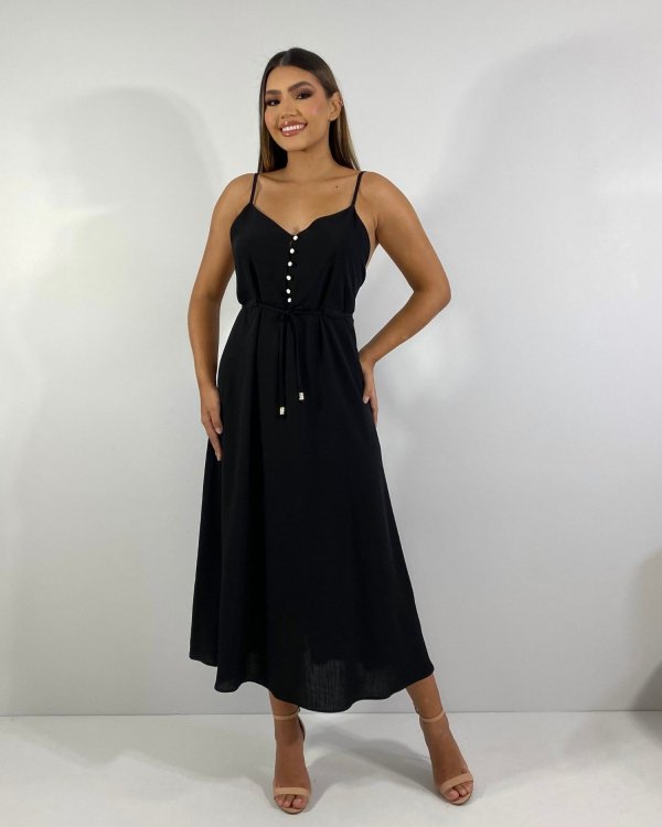 Vestido Felícia - Preto