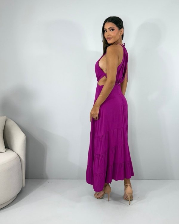 Vestido Estefane - Fúcsia - Imagem 10