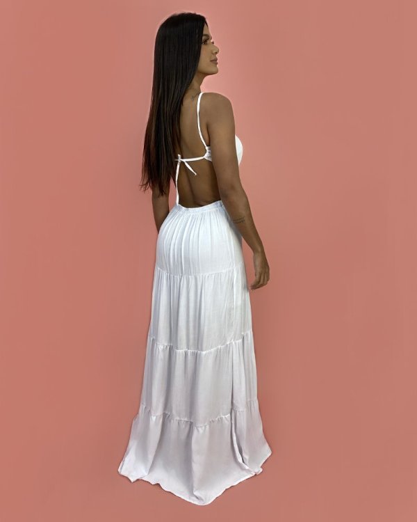 Vestido Ayla - Branco - Imagem 2