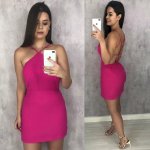Vestido Iara - Rosa Chiclete