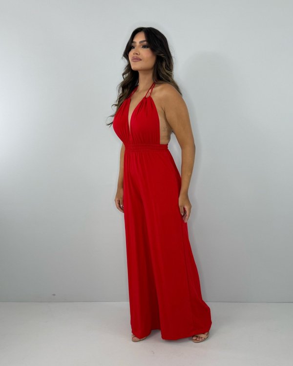 Macacão Carla - Vermelho - Imagem 4