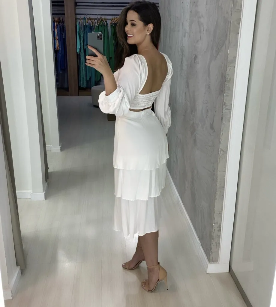 Cropped Olga - Branco