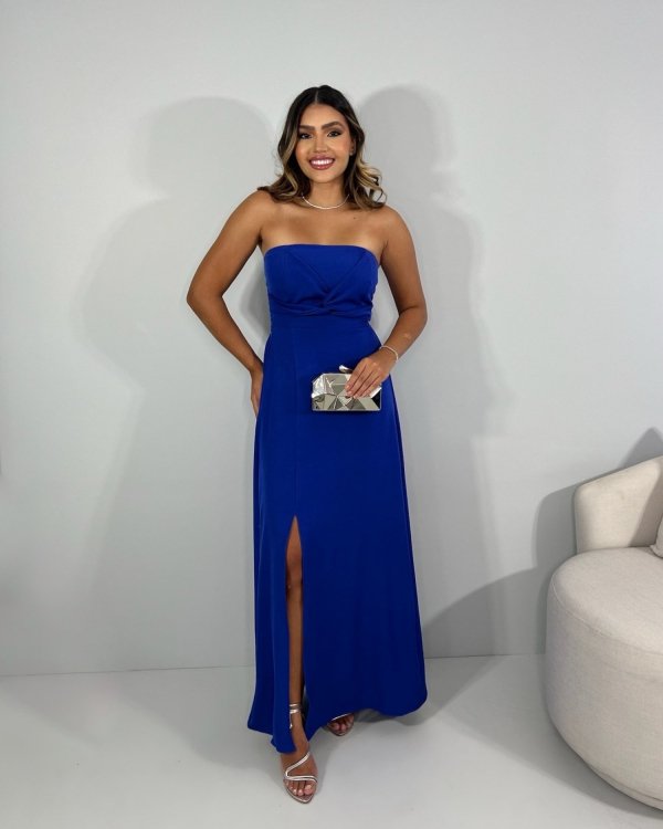 Vestido Maya - Azul Royal