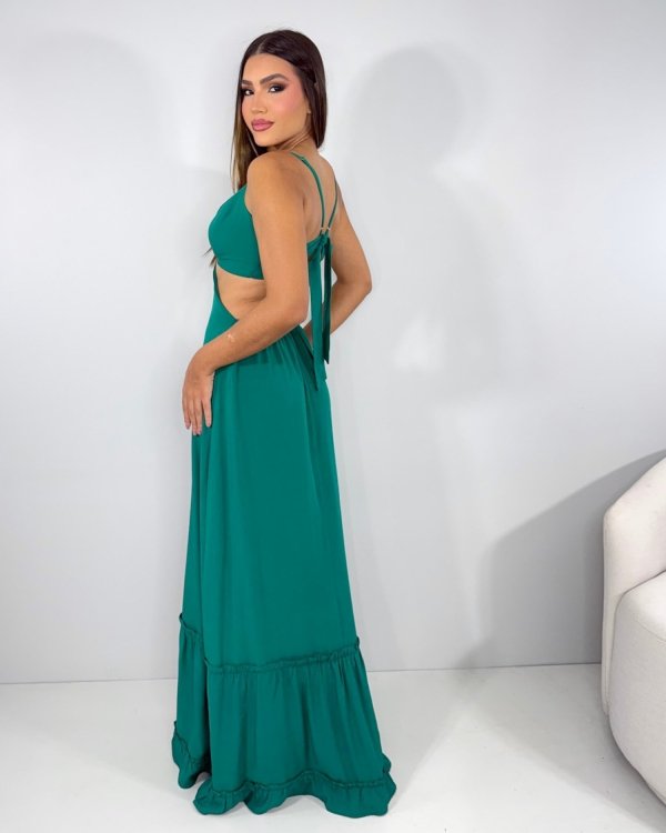 Vestido Launa - Verde Amazônia - Imagem 3