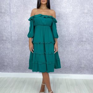 Vestido Angélica - Verde Amazônia - Image 2