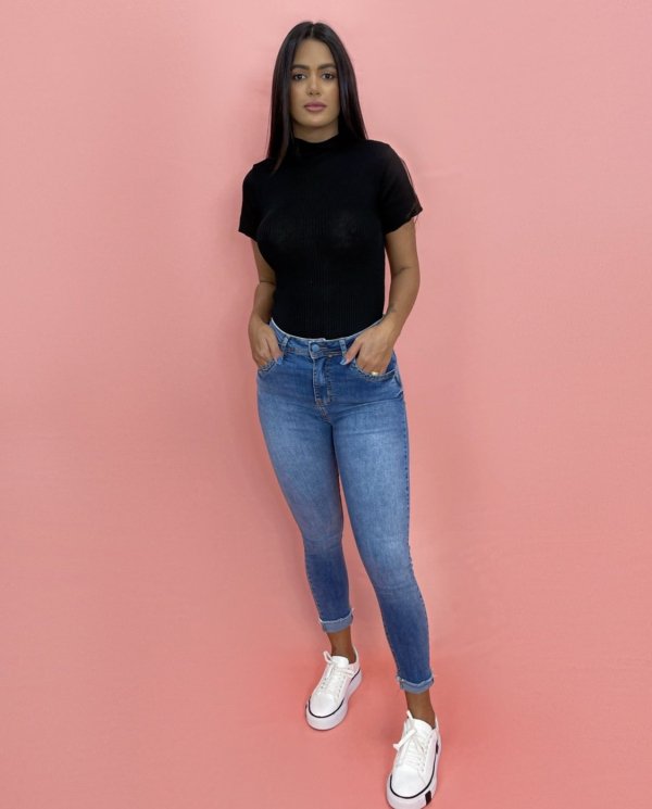 Calça Jeans Cigarrete Jade