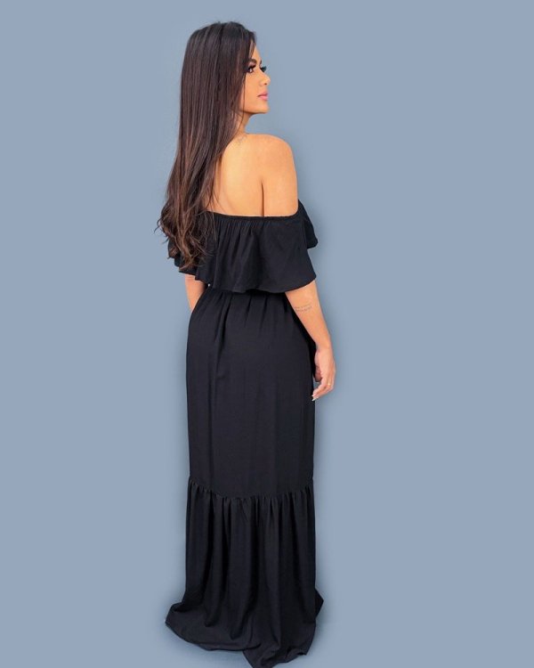 Vestido Luíza - Preto - Imagem 2