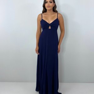 Vestido Eliana - Azul Marinho - Image 4